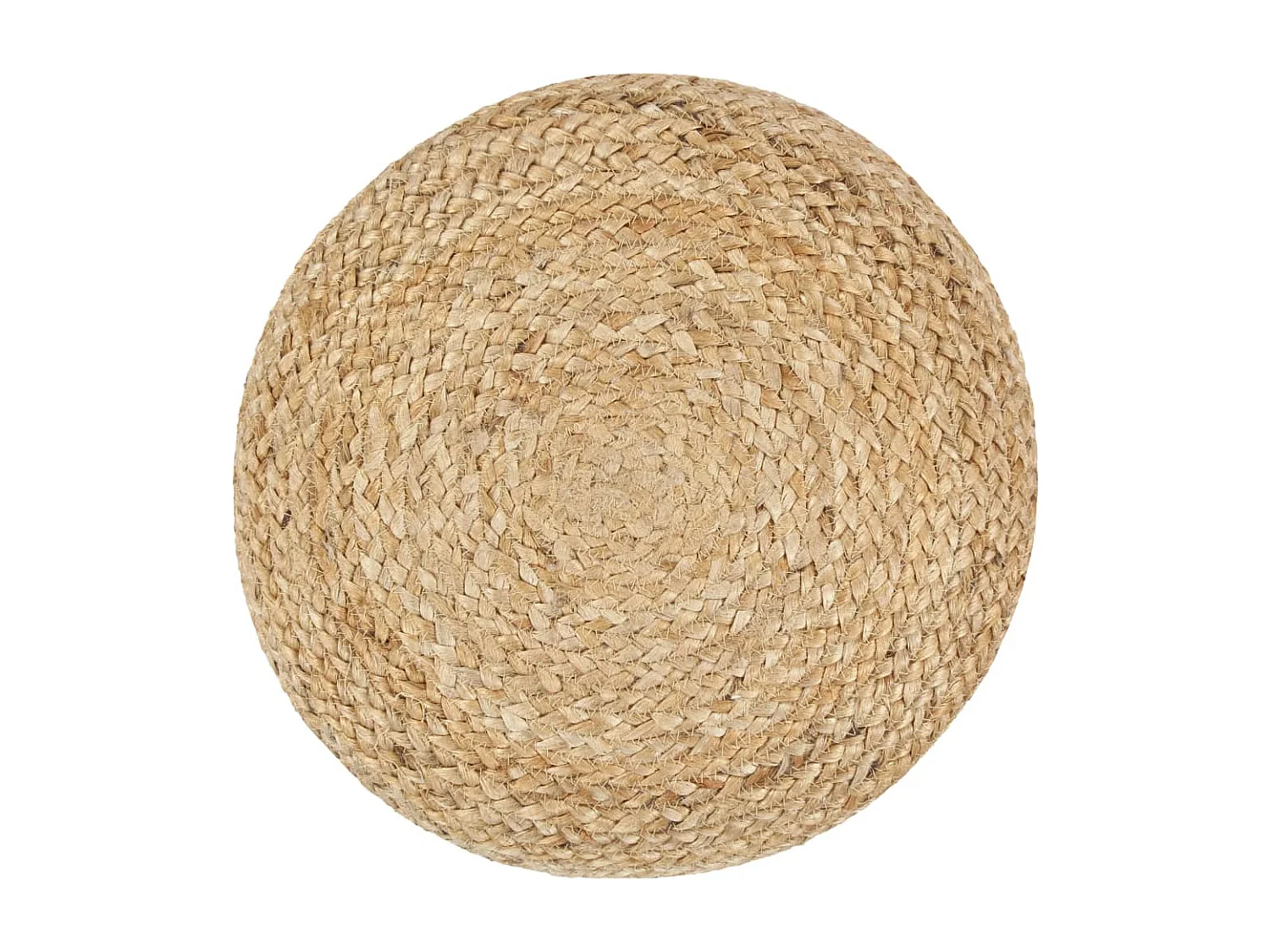 Pouf fait à la main 40 x 45 cm Jute