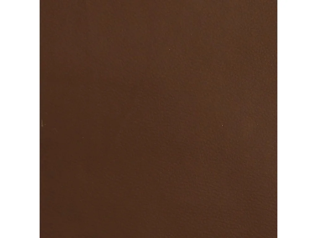 Poggiapiedi marrone 45x29,5x36 cm Ecopelle lucida