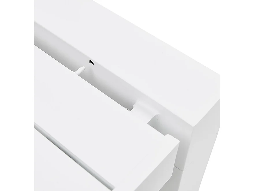 Gartentisch - SAMUI - Weiß - 180-240x100x75 cm