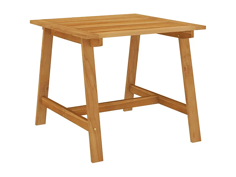 Mesa de jantar para jardim 88x88x74 cm madeira de acácia maciça