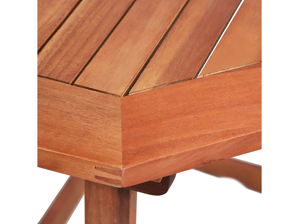 Table de bistro 90x50x75 cm Bois d'acacia massif