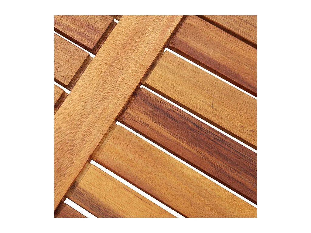 Table pliable de jardin 40x40x40 cm Bois d'acacia massif
