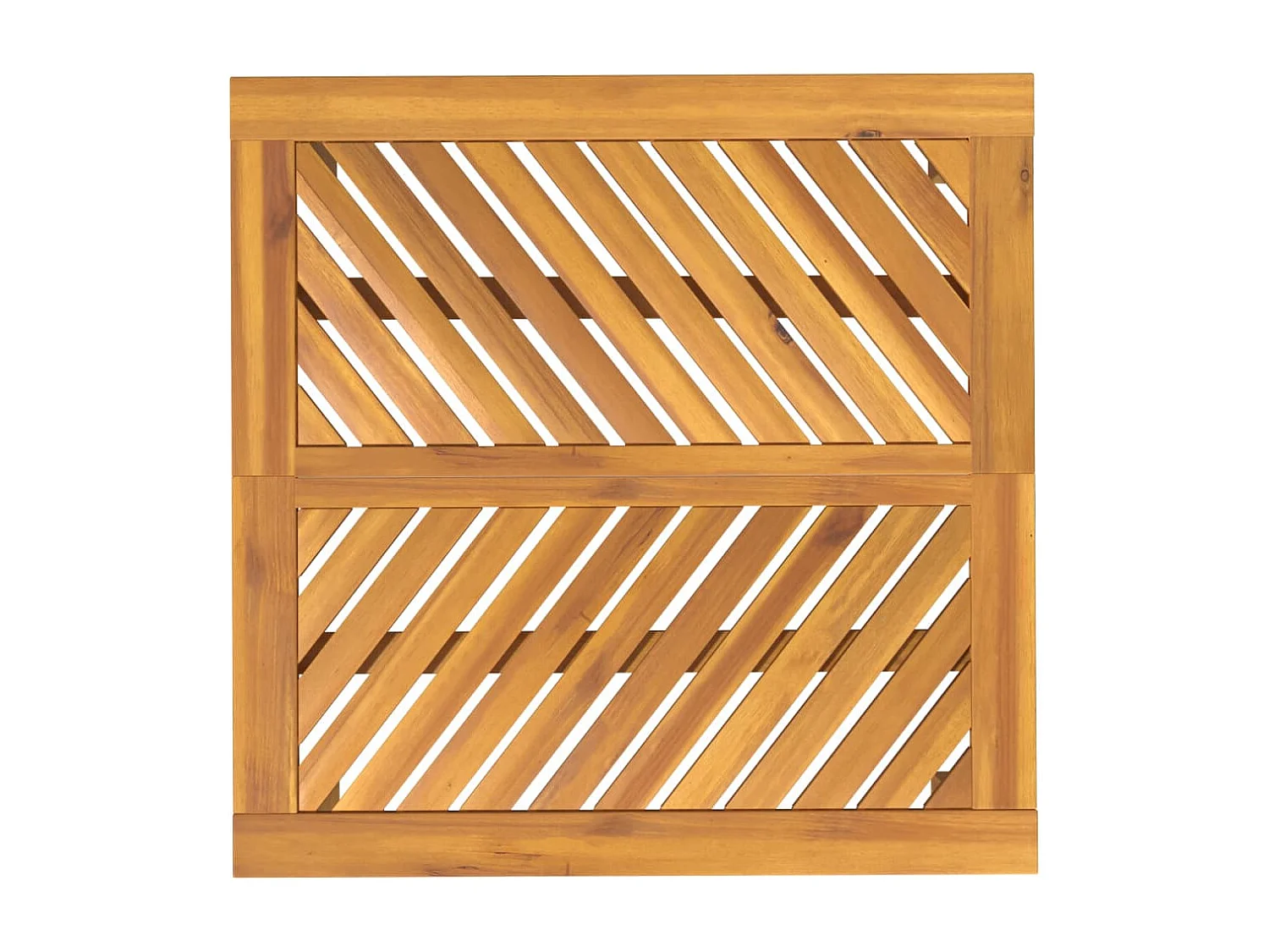 Tavolo da Pranzo da Giardino 90x90x74 cm Legno Massello Acacia