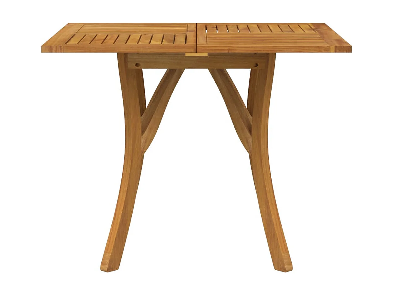 Mesa de jardim 85x85x75 cm madeira de acácia maciça