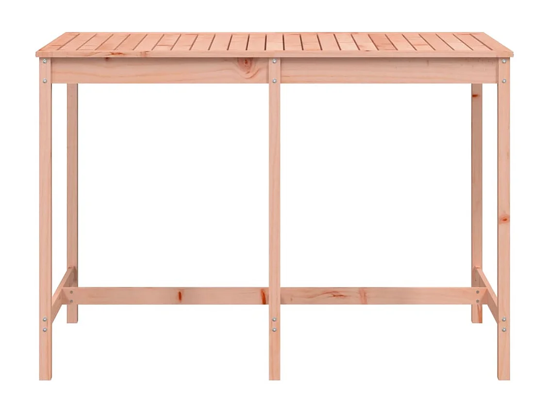 Table de jardin 159,5x82,5x110 cm bois massif de douglas
