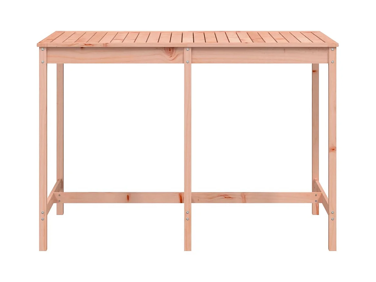 Mesa de jardim 159,5x82,5x110 cm madeira de douglas maciça