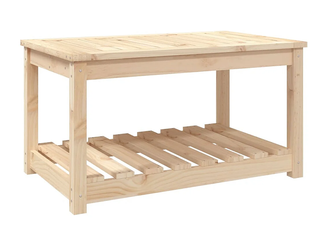 Gartentisch 82,5x50,5x45 cm Massivholz Kiefer