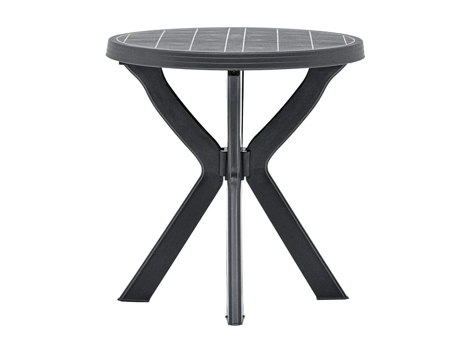 Table de bistro Anthracite Ø70 cm Plastique