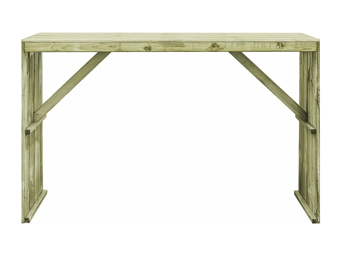 Bartisch 170×60×110 cm Imprägniertes Kiefernholz