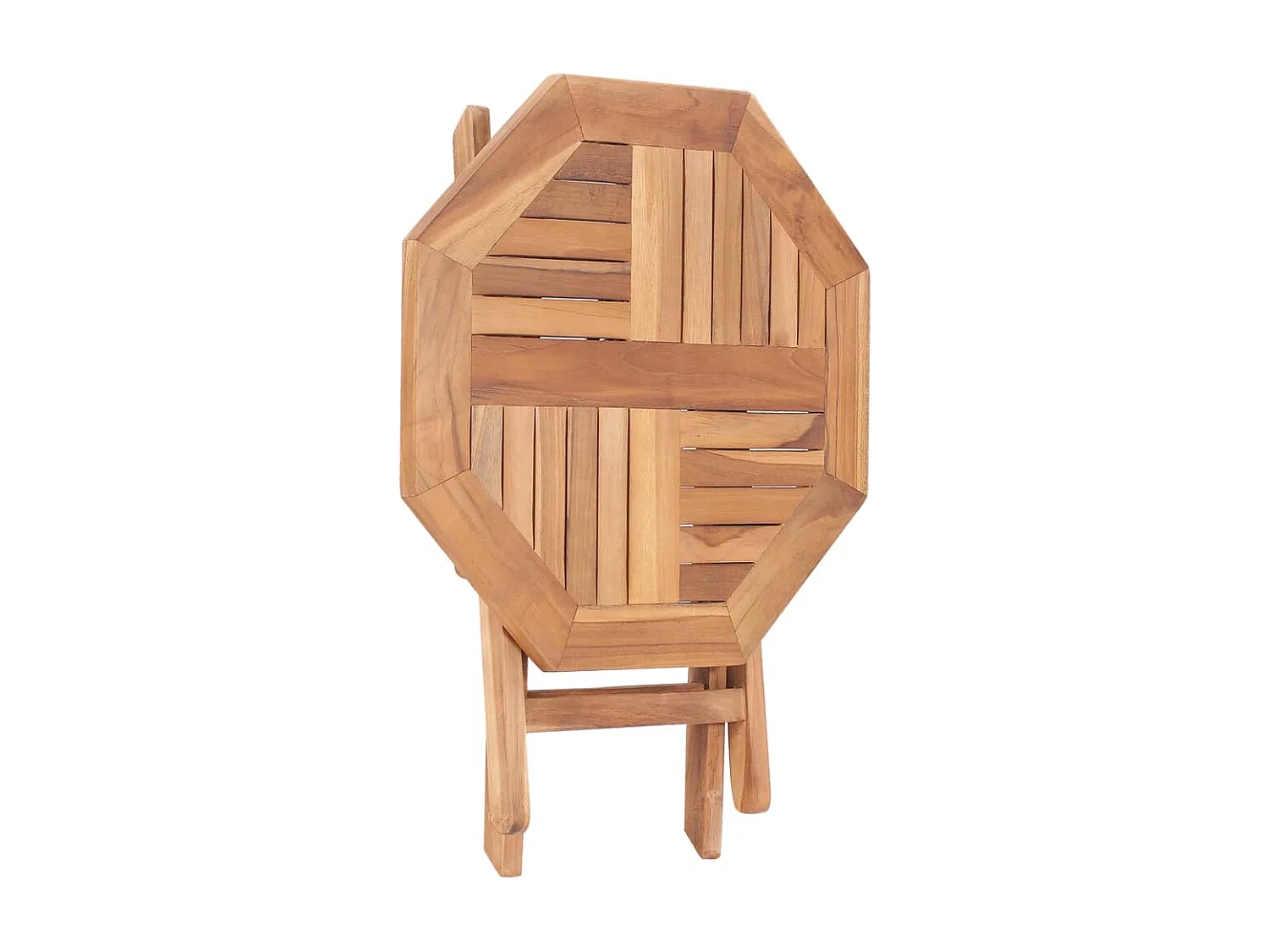 Table pliable de jardin 45x45x45 cm Bois de teck solide