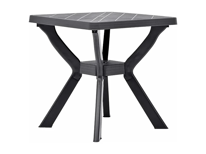 Table de bistro Anthracite 70x70x72 cm Plastique