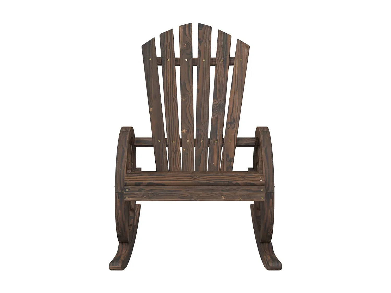 Set Salotto da Giardino 3 pz in Legno Massello di Abete