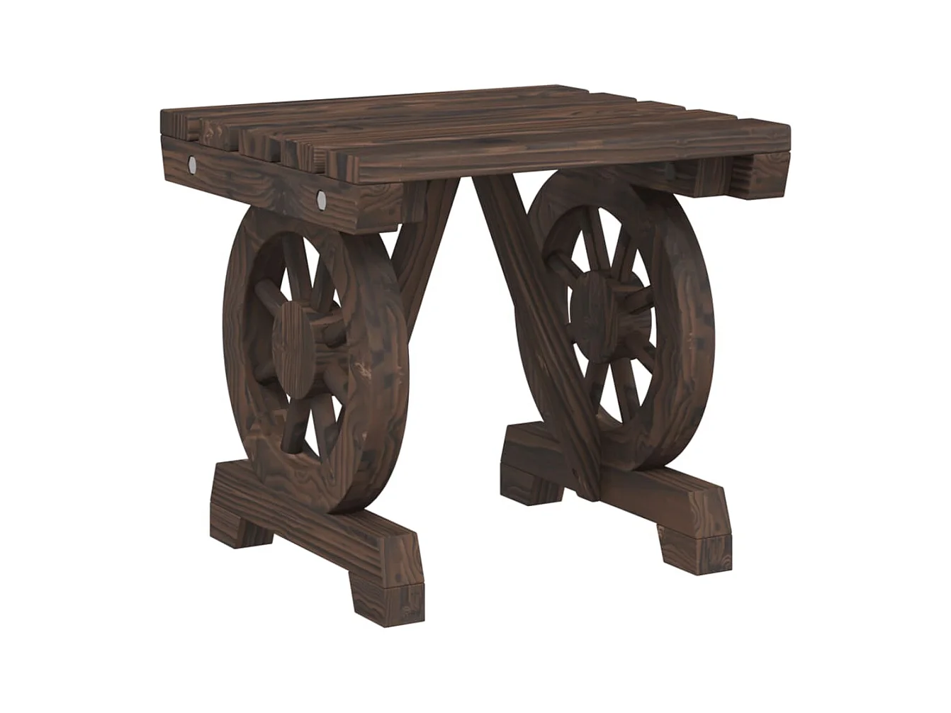 Salon de jardin 3 pcs bois de sapin massif