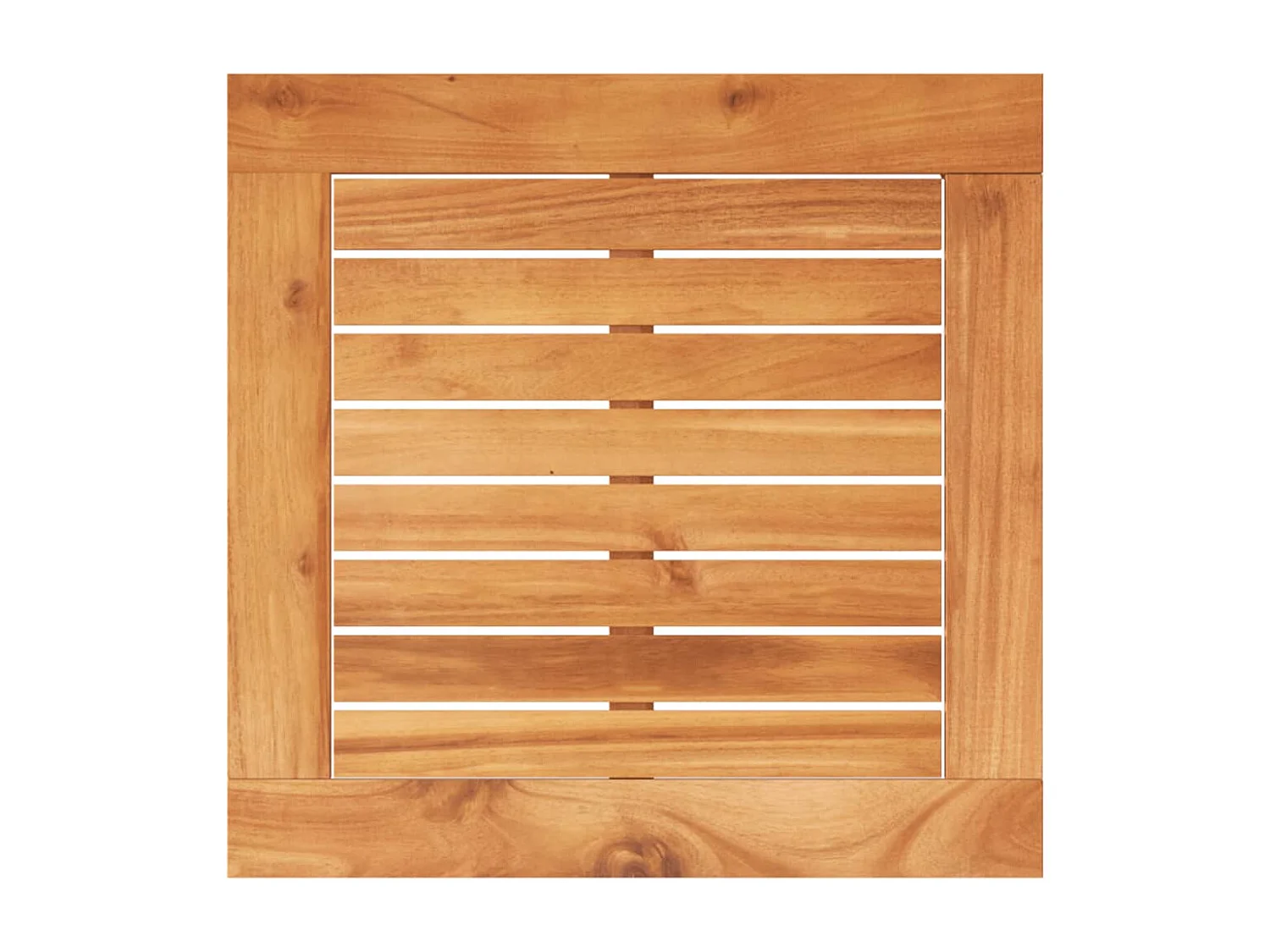 Conjunto de bistrô com almofadões 3 pcs vime PE e acácia preto