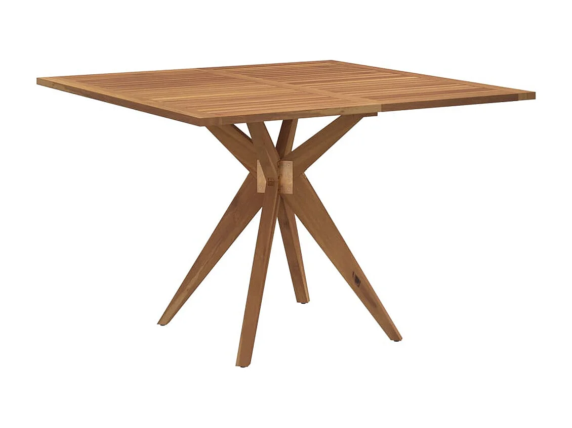 Ensemble à manger de jardin 5 pcs Bois d'acacia solide