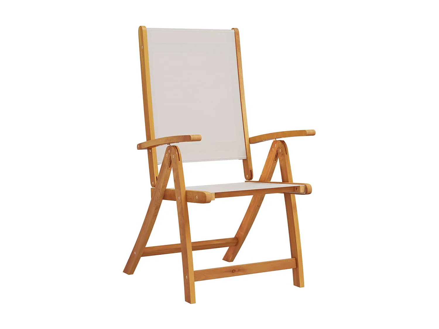 Ensemble à manger de jardin 9pcs bois d'acacia solide textilène