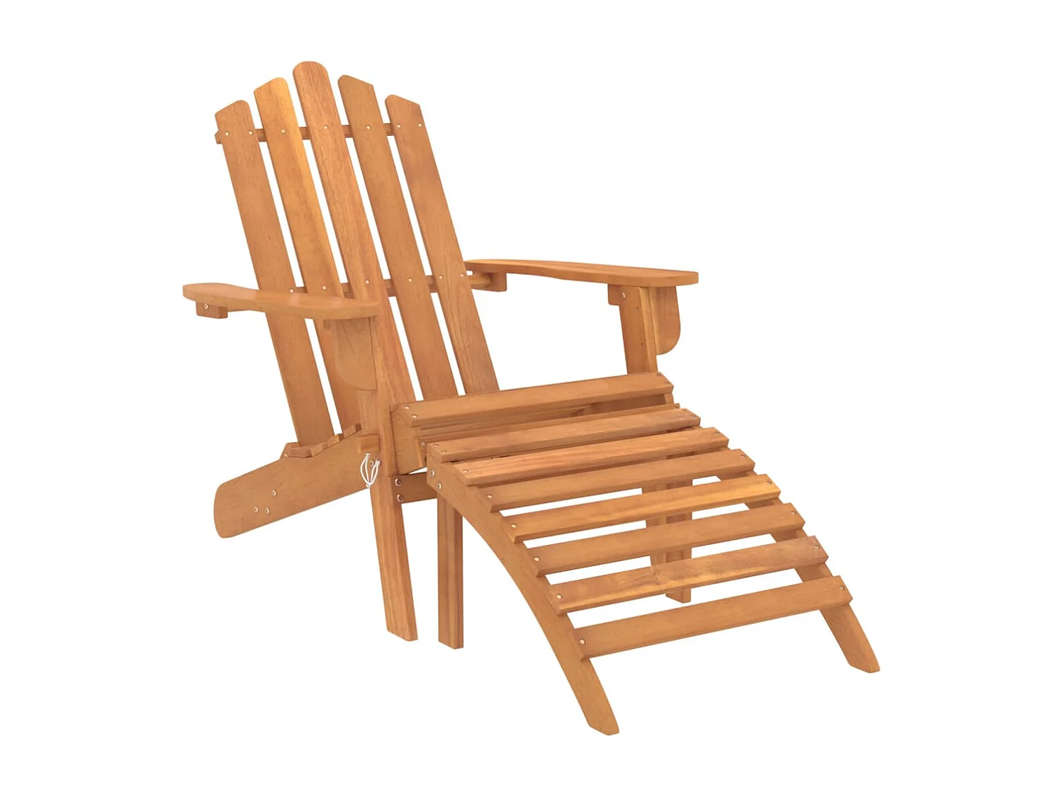 3-tlg. Garten-Lounge-Set Adirondack Massivholz Akazie