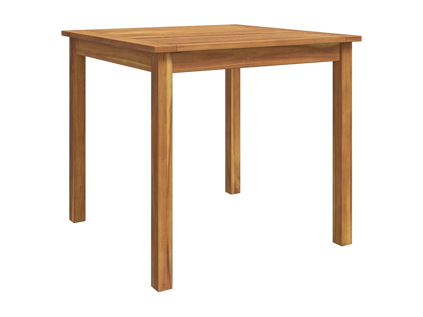 Set da Pranzo per Giardino 5 pz in Legno Massello di Acacia