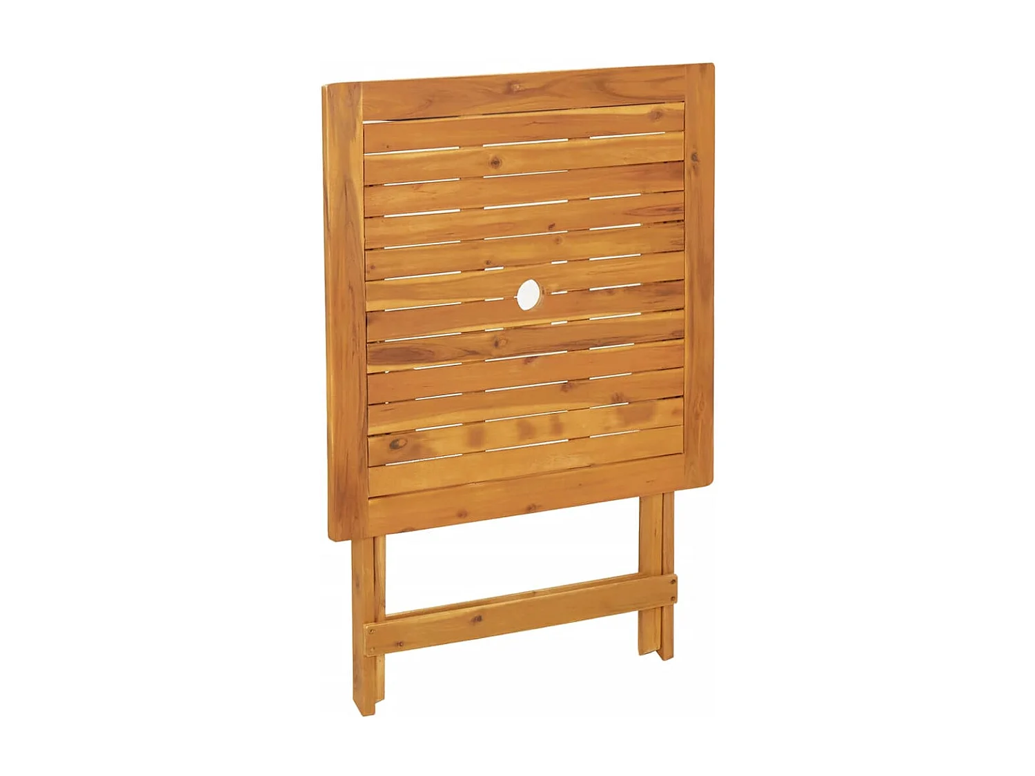 Ensemble de bistro 3 pcs beige tissu et bois massif