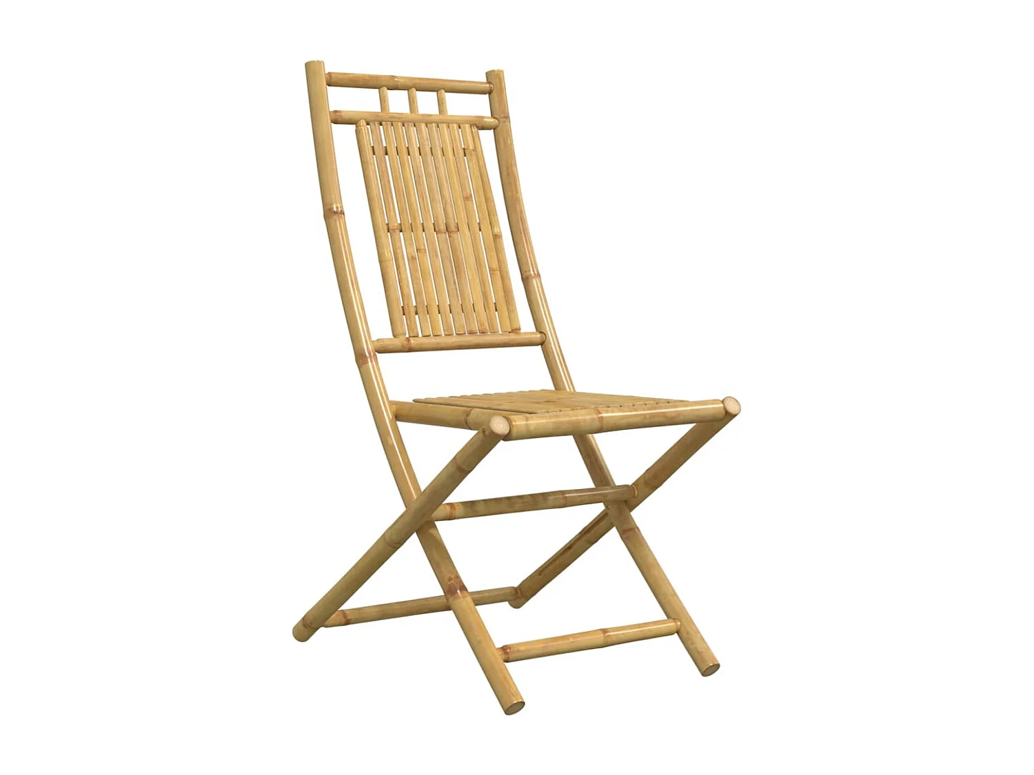 3-tlg. Bistro-Set Bambus