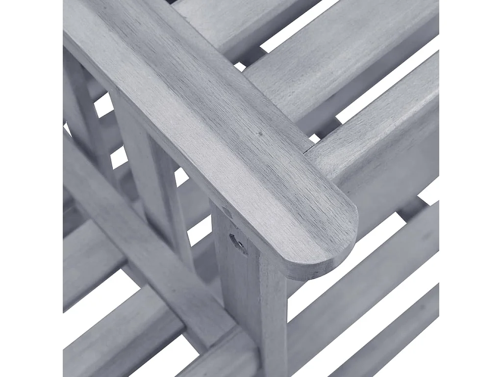 Tuinstoelen met tafeltje en kussens massief acaciahout