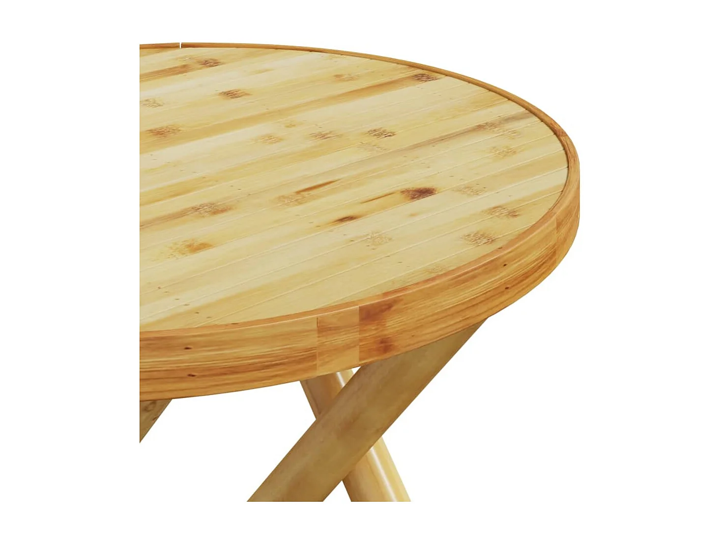 3-tlg. Bistro-Set Bambus