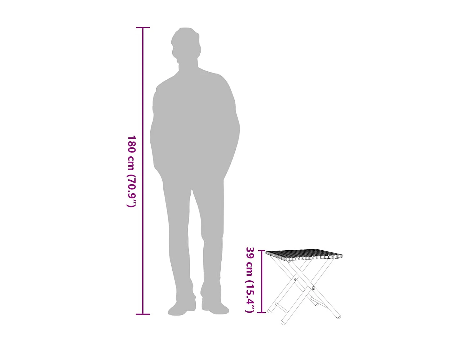 Ensemble à manger de jardin 5 pcs pliable noir résine tressée