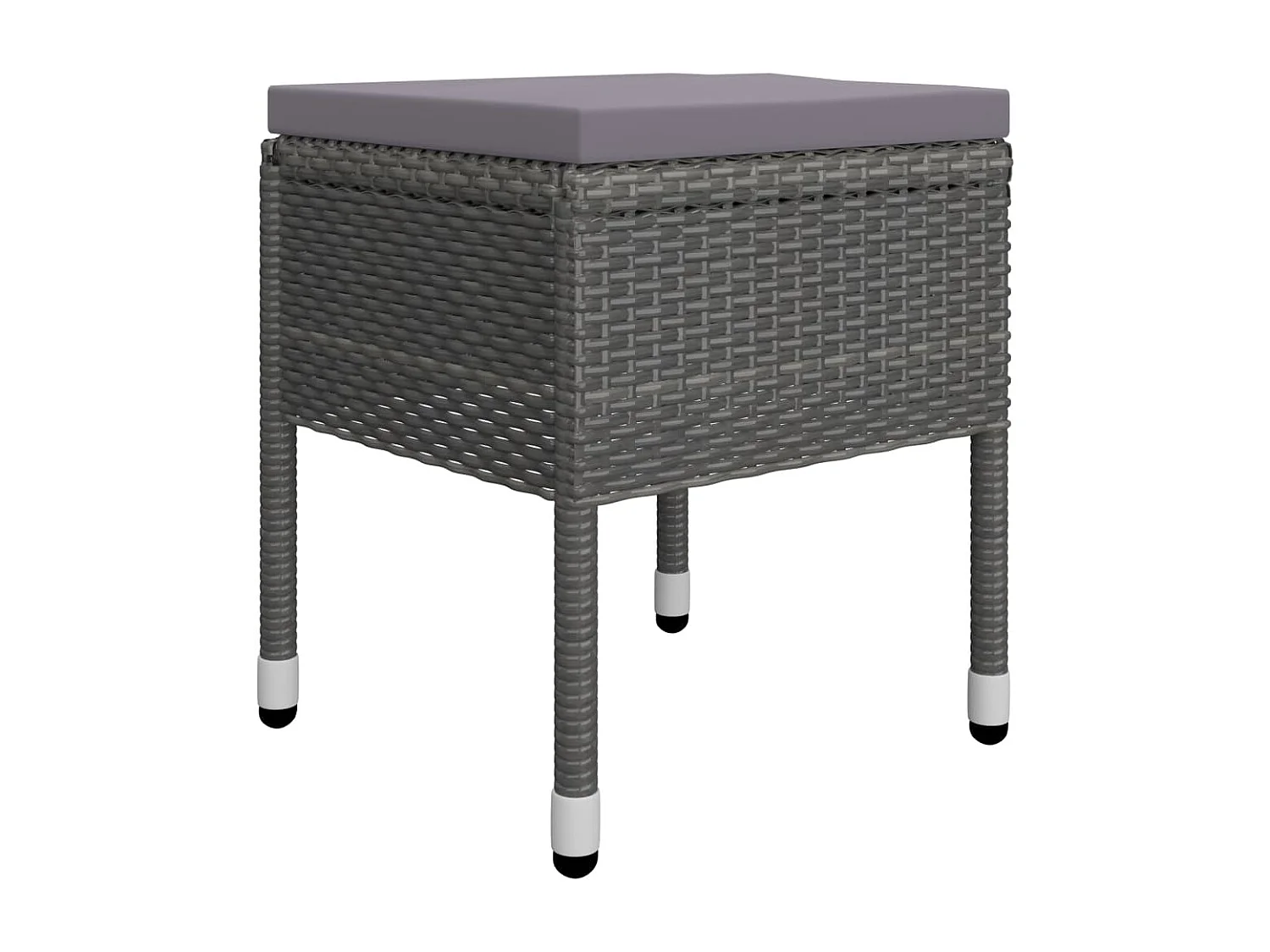 Ensemble à manger de jardin 7 pcs Gris