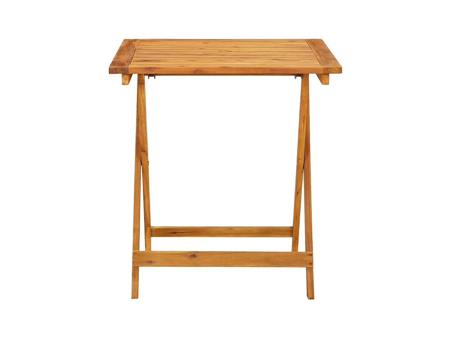 Ensemble de bistro 3 pcs motif de feuilles tissu et bois massif