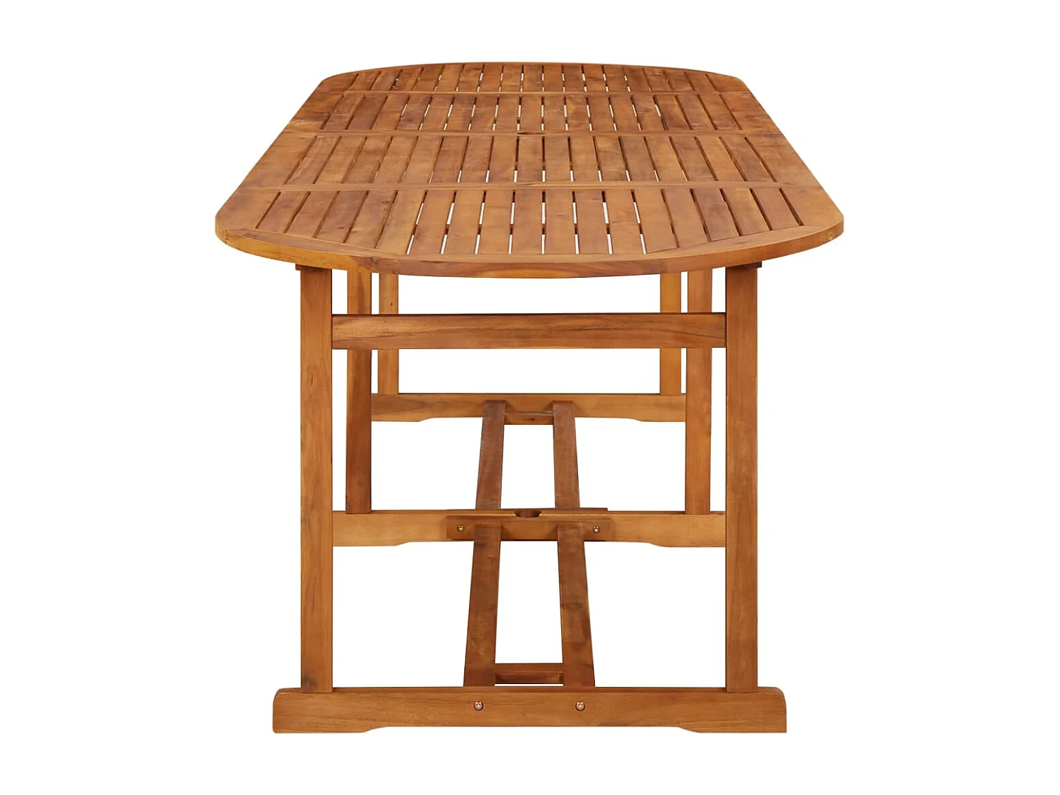 11 pcs conjunto de jantar para jardim 280x90x75cm acácia maciça