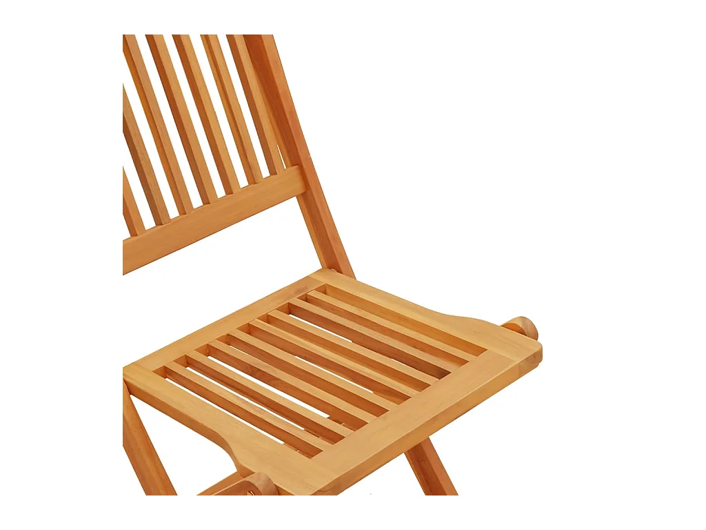 Ensemble à manger de jardin pliable 5 pcs bois massif d’acacia