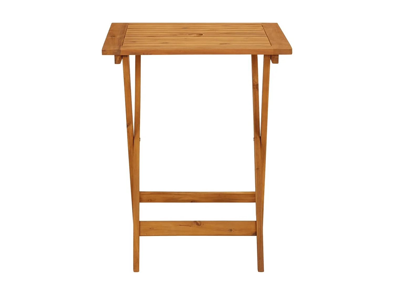 Set da Bistrot 3 pz Beige in Polyrattan e Legno Massello