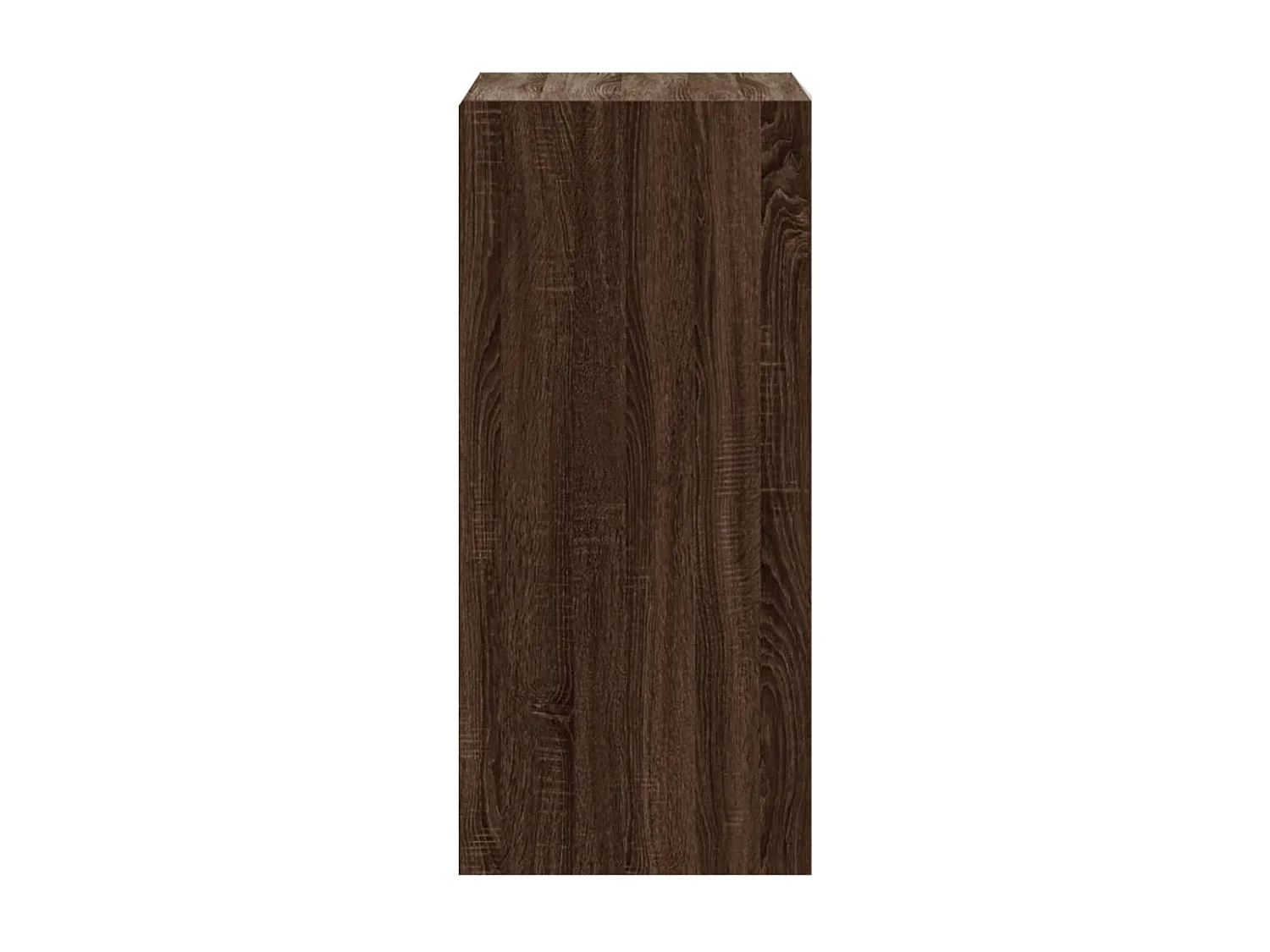 Kleiderschrank aus brauner Eiche, 77 x 48 x 102 cm, Holzwerkstoff