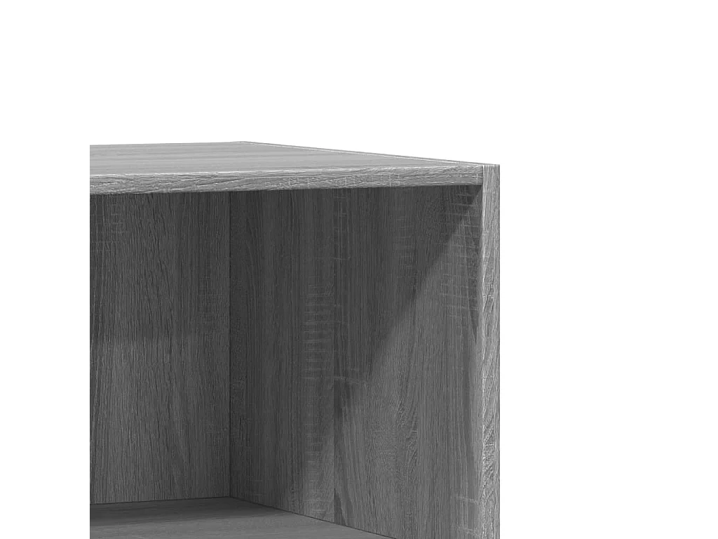 Armario Sonoma gris 77x48x102 cm madera contrachapada