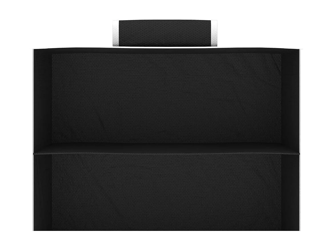 Étagères suspendues de rangement 2 pcs 10 niveaux Tissu