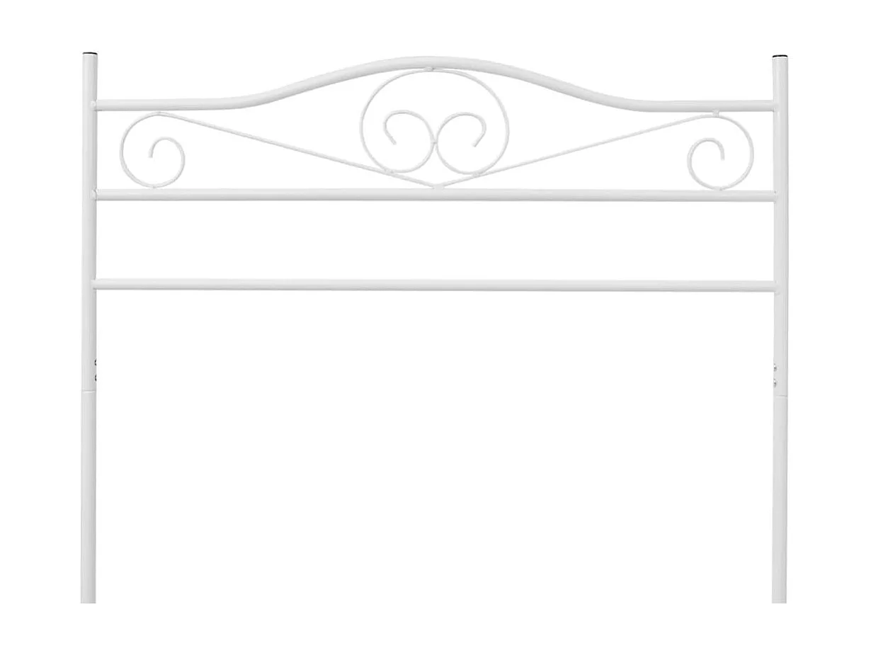 Portant à vêtements Blanc Acier