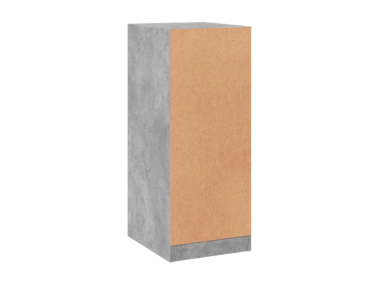 Armario gris cemento 48x41x102 cm madera contrachapada