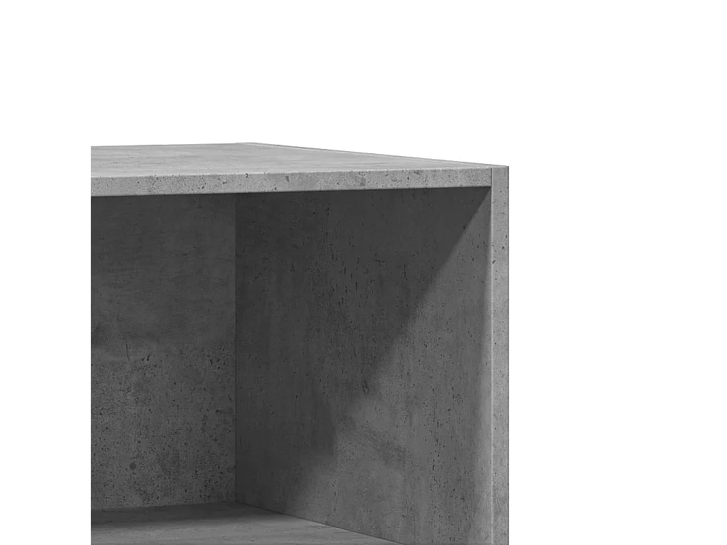 Armario gris cemento 48x41x102 cm madera contrachapada