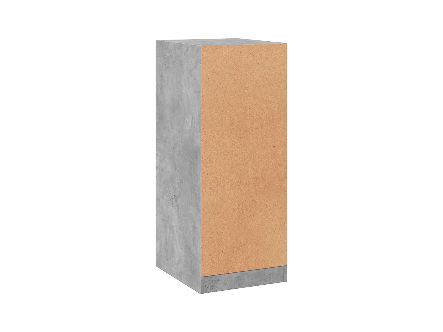 Armadio grigio cemento 48x41x102 cm in multistrato