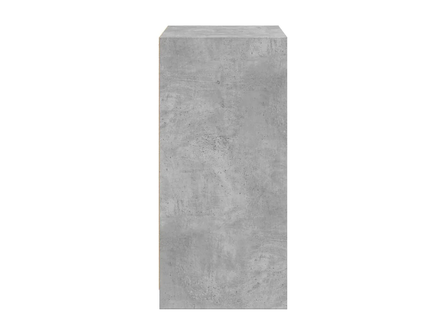 Garde-robe gris béton 48x41x102 cm bois d'ingénierie