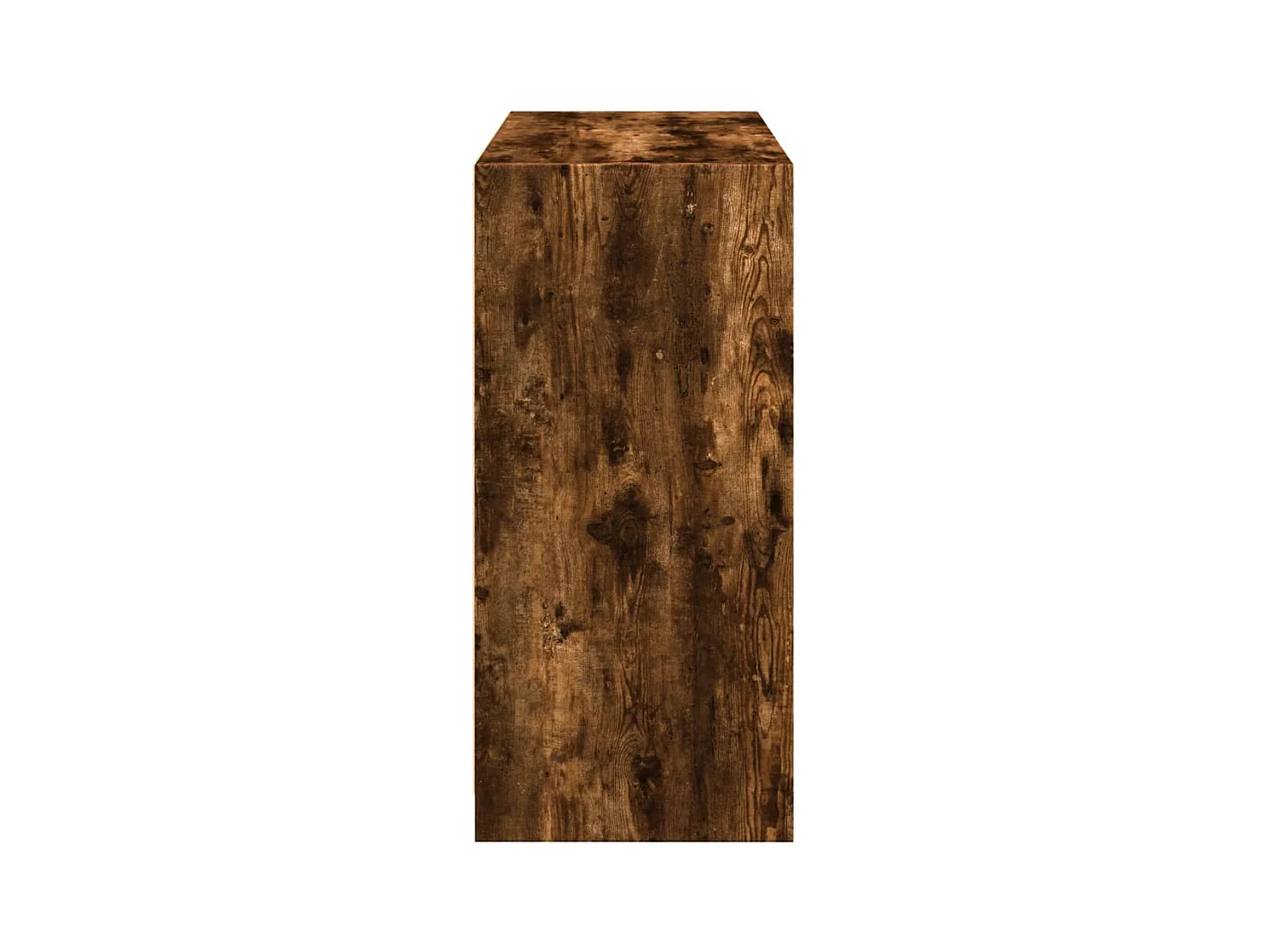 Garde-robe chêne fumé 77x48x102 cm bois d'ingénierie