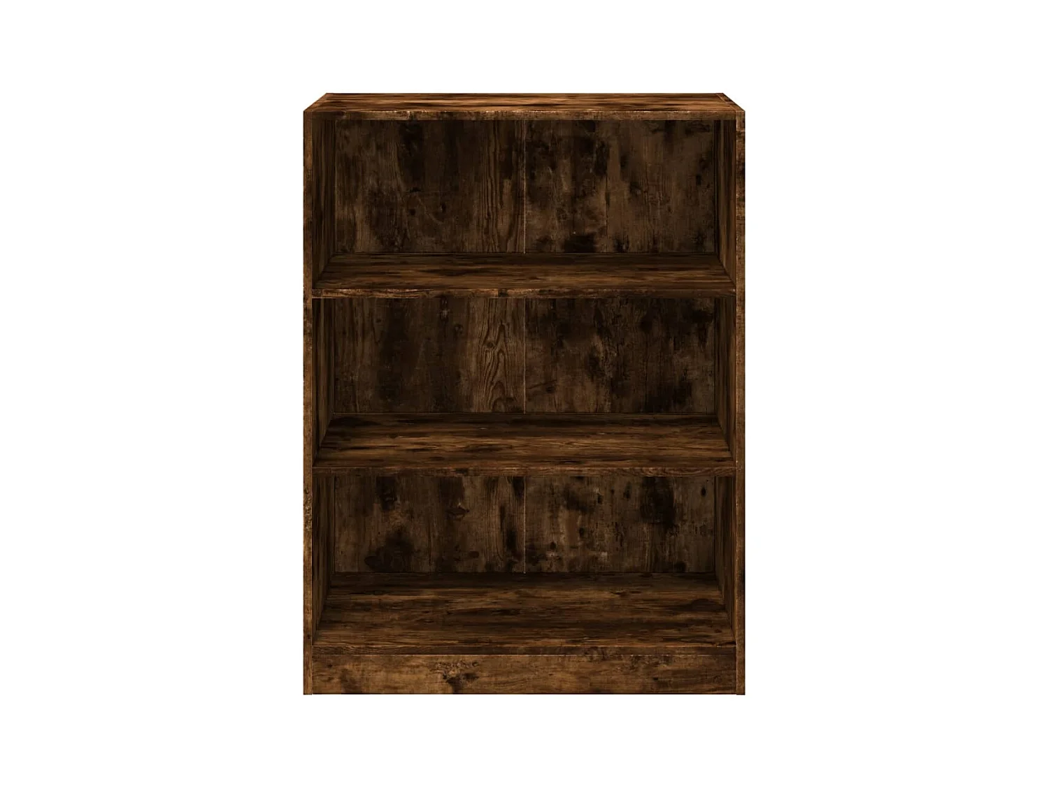 Gerookte eiken kledingkast 77x48x102 cm samengesteld hout