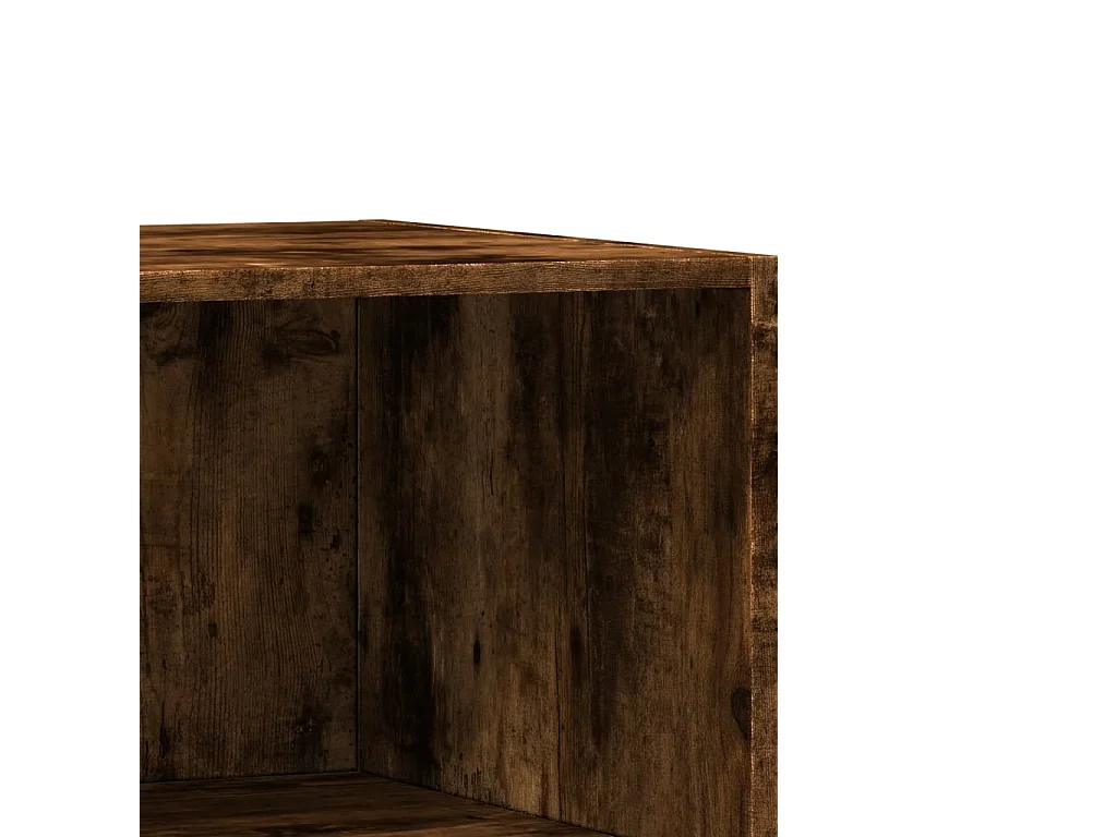 Garde-robe chêne fumé 77x48x102 cm bois d'ingénierie