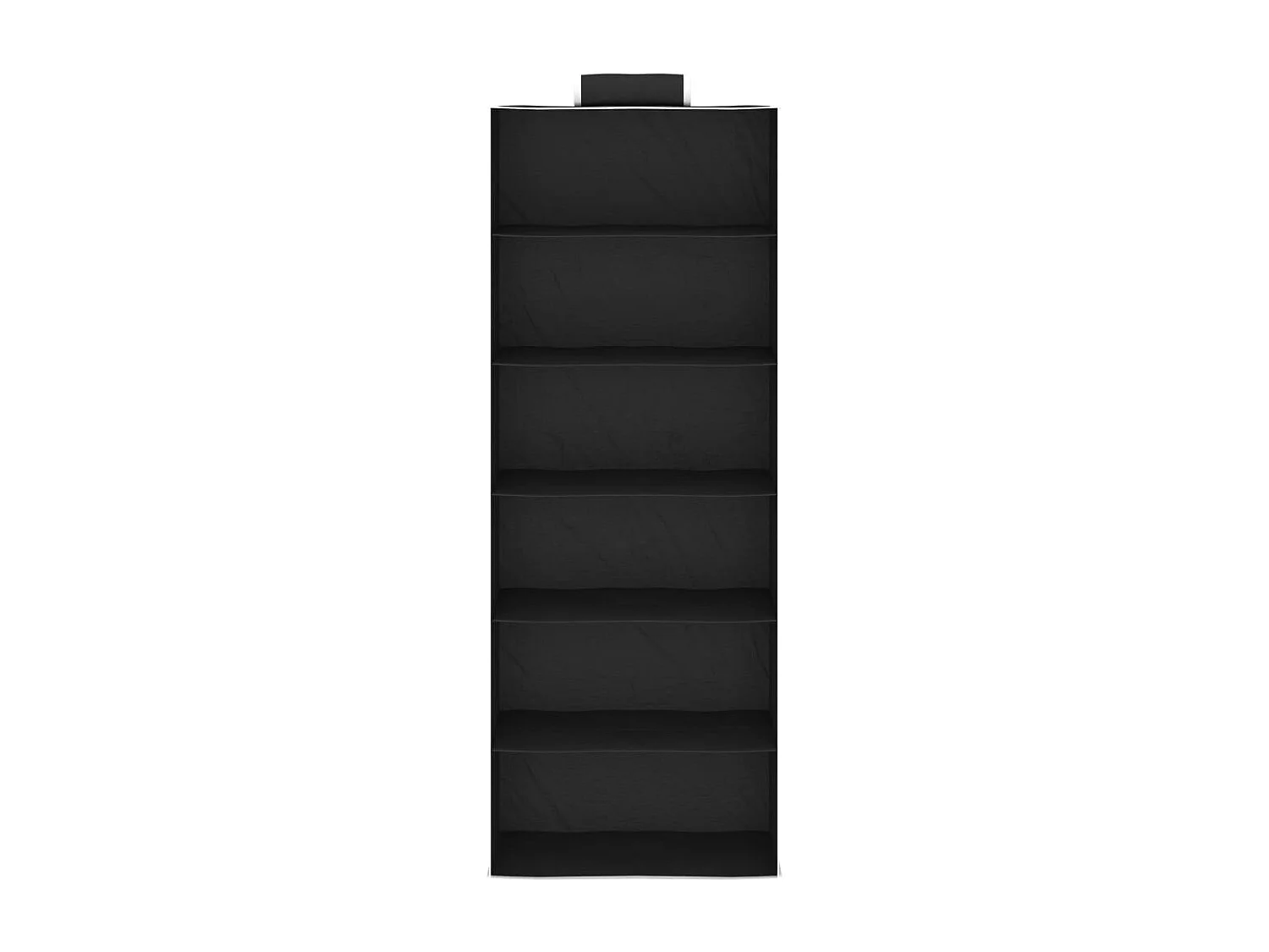 Étagères suspendues de rangement 2 pcs 6 niveaux Tissu