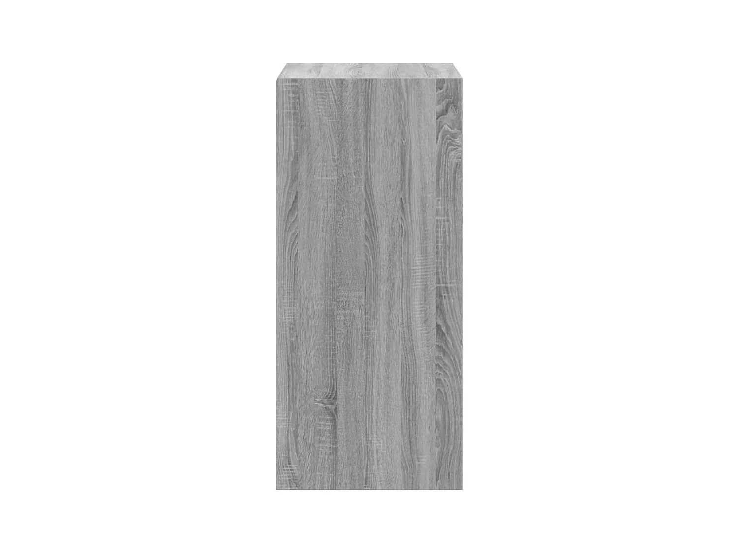Sonoma grauer Kleiderschrank 77x48x102 cm, Holzwerkstoff