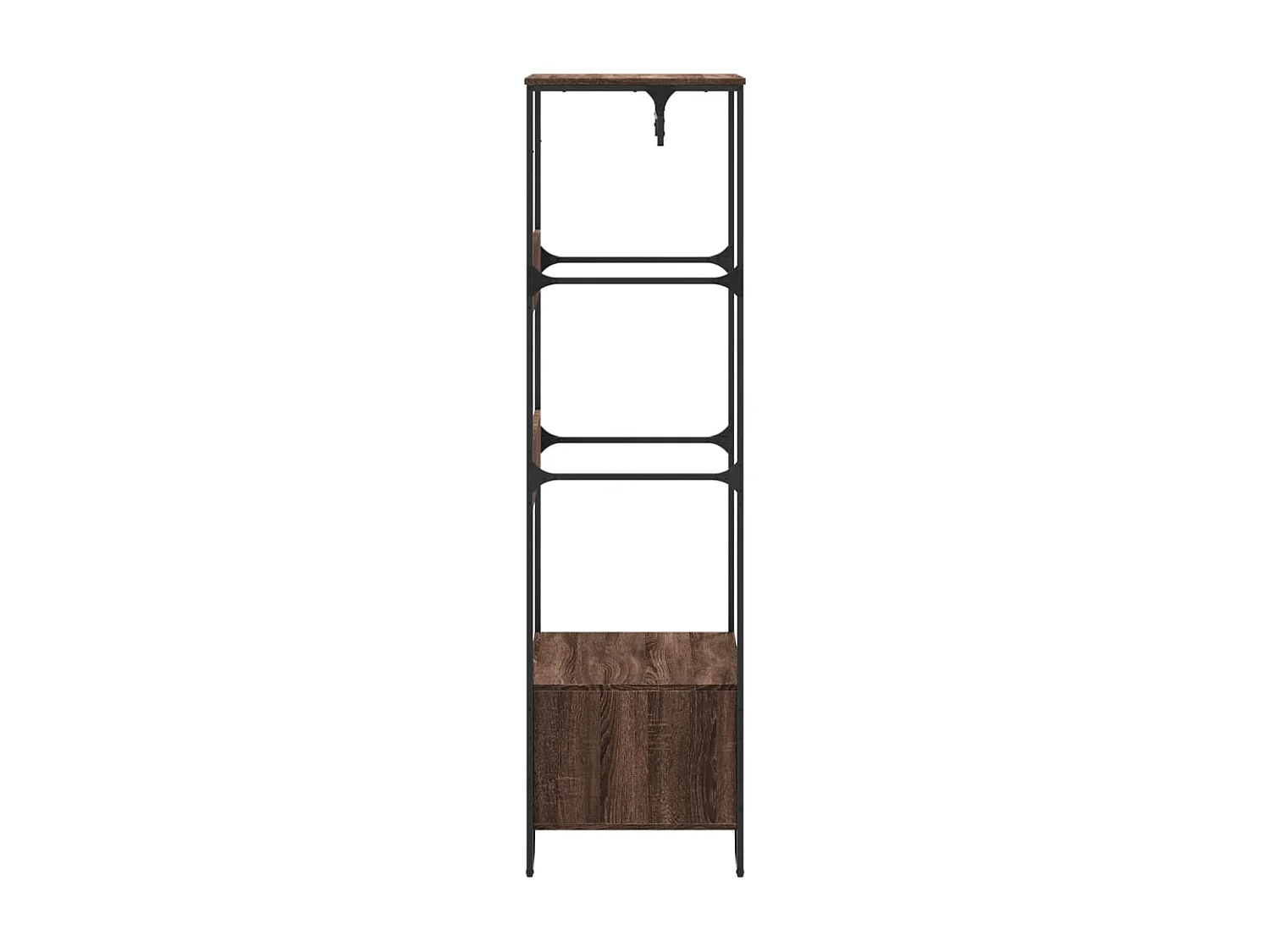 Armoire chêne marron 90x50x180 cm bois d'ingénierie