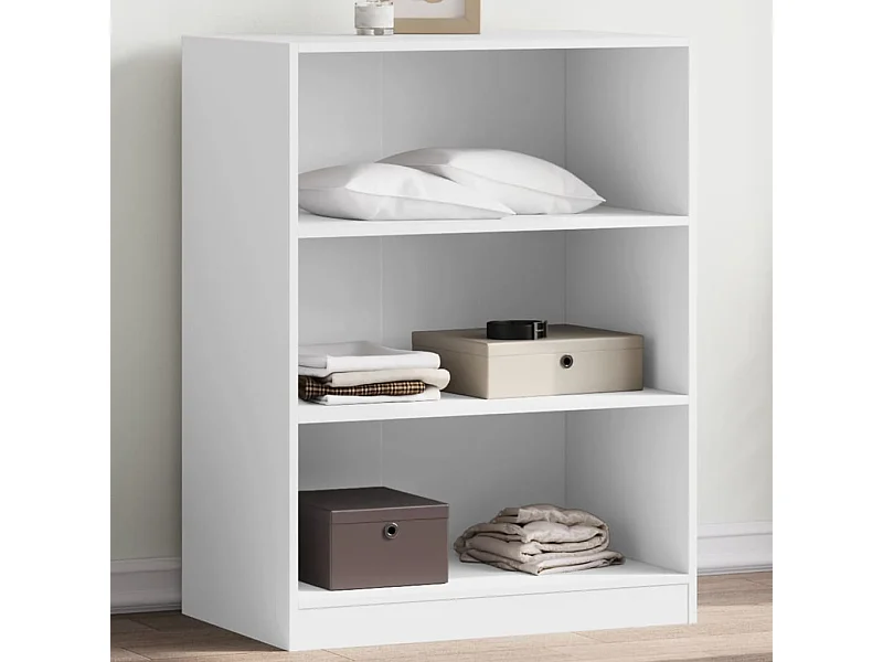 Garde-robe blanc 77x48x102 cm bois d'ingénierie