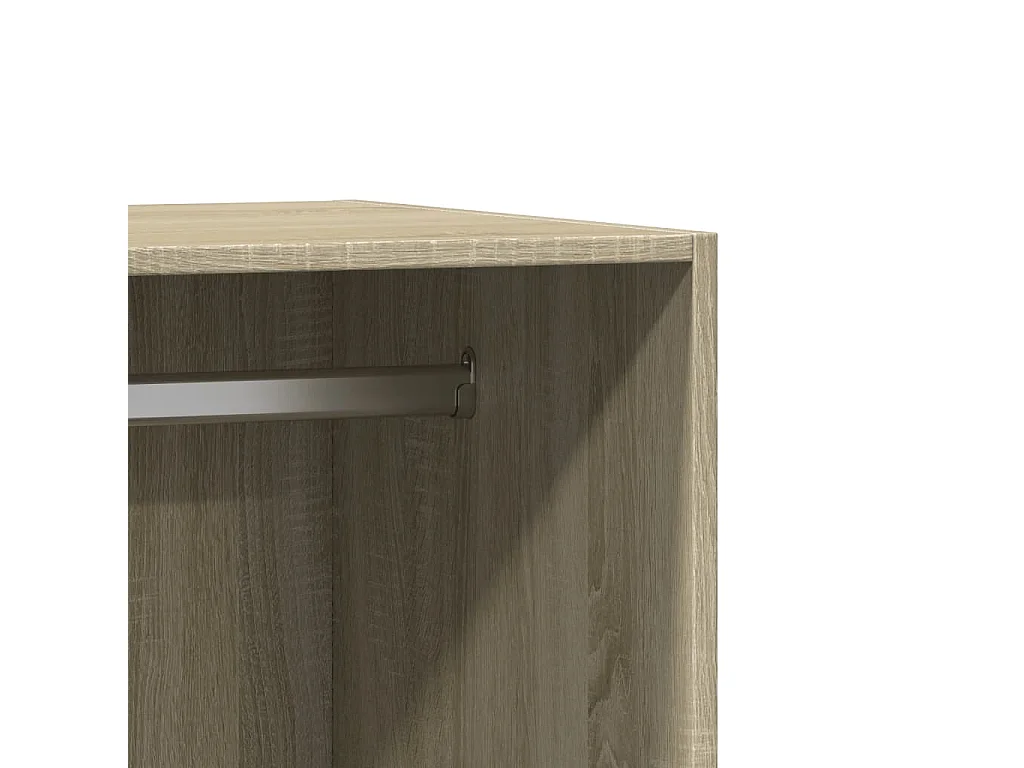 Kleiderschrank aus Sonoma-Eiche, 48 x 41 x 102 cm, Holzwerkstoff