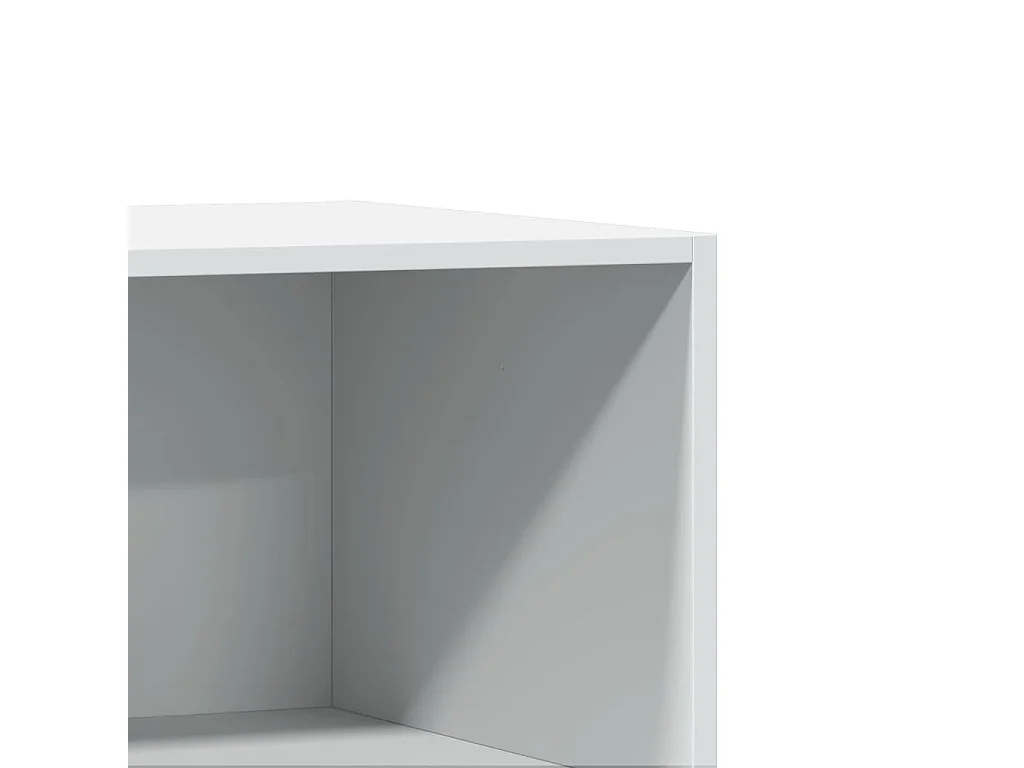 Armario blanco 48x41x102 cm madera contrachapada