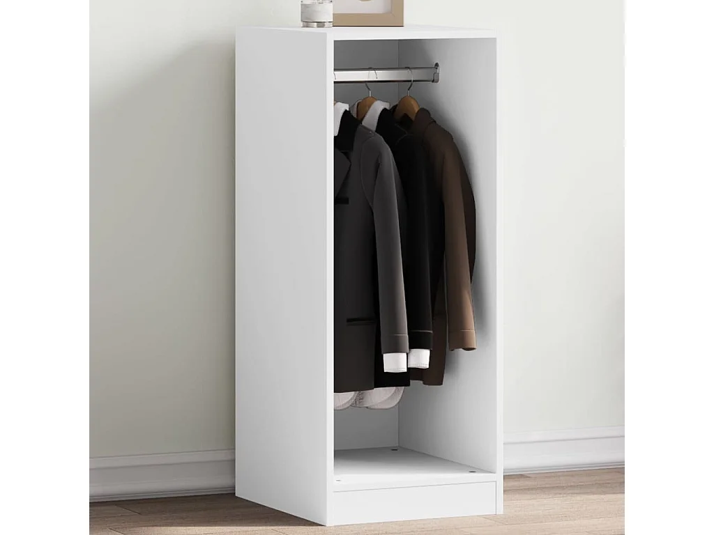 Garde-robe blanc 48x41x102 cm bois d'ingénierie